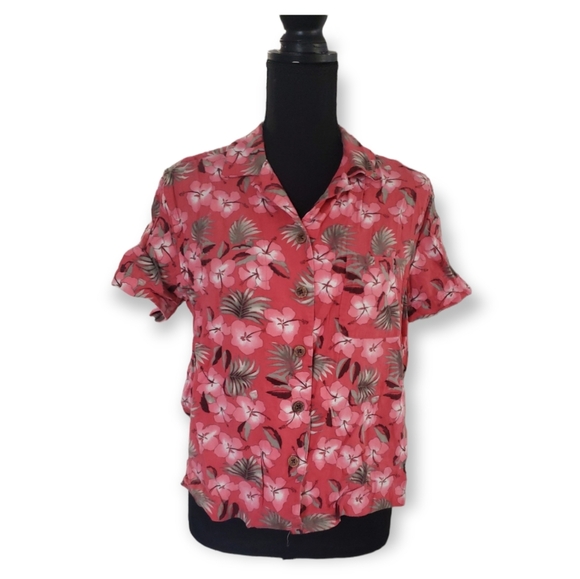 Christopher & Banks floral top - Picture 1 of 6